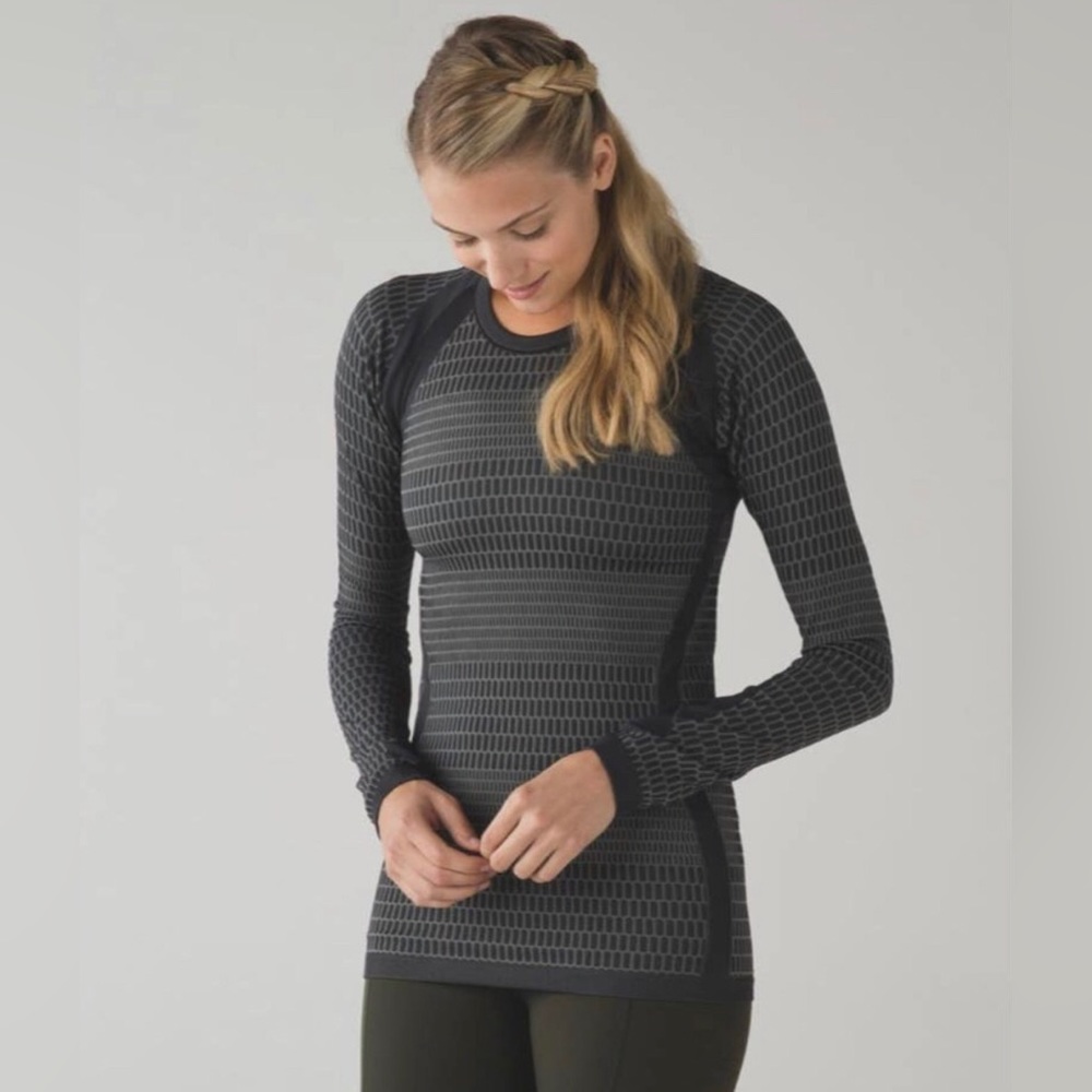 Lululemon Women's All About That Base Long Sleeve Top